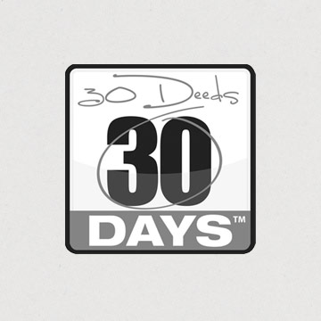 30 Deeds, 30 days